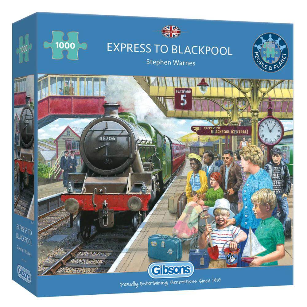 Gibsons Express To Blackpool 1000 Pieces